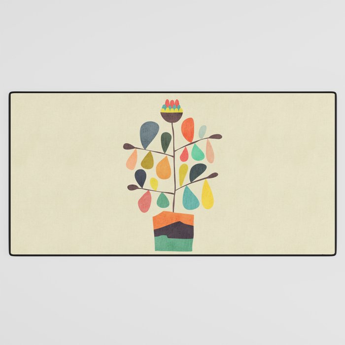 Potted Plant 4 Desk Mat Gallery Image 3