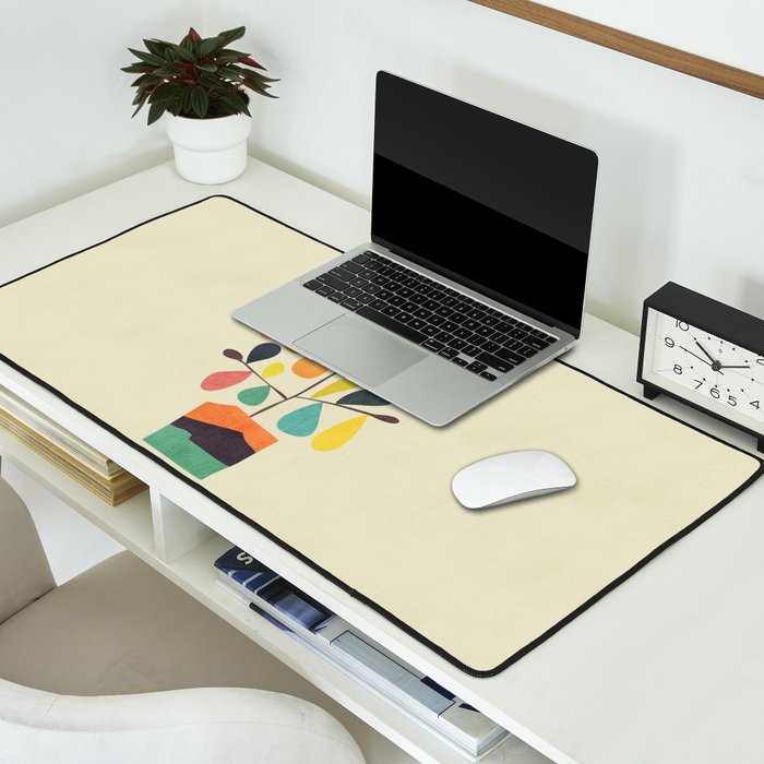 Potted Plant 4 Desk Mat Gallery Image 2