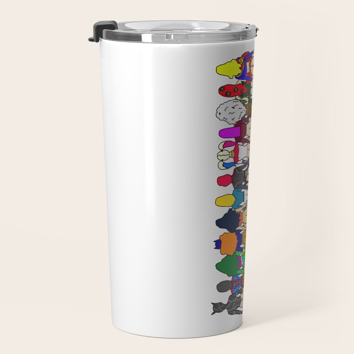 Superhero Butts - Girls Superheroine Butts LV Travel Mug Gallery Image 3