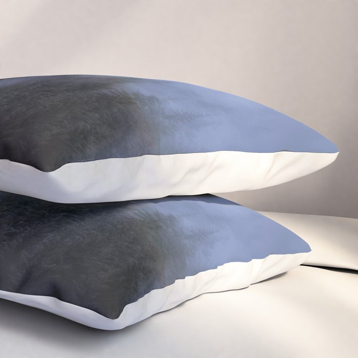 Foggy Forest Pillow Sham Gallery Image 3