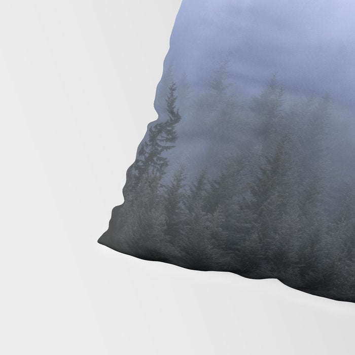 Foggy Forest Pillow Sham Gallery Image 4