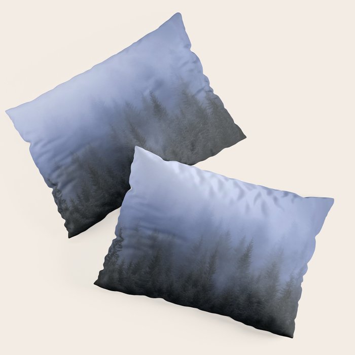 Foggy Forest Pillow Sham Gallery Image 1