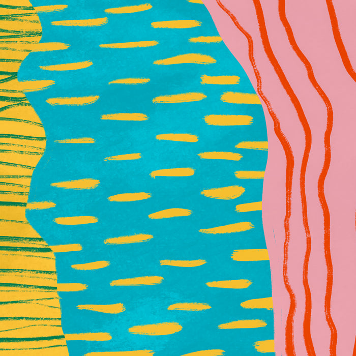 Pop Pattern Collage | PATTERN 10: The Retro Edition Coffee Mug Gallery Image 2