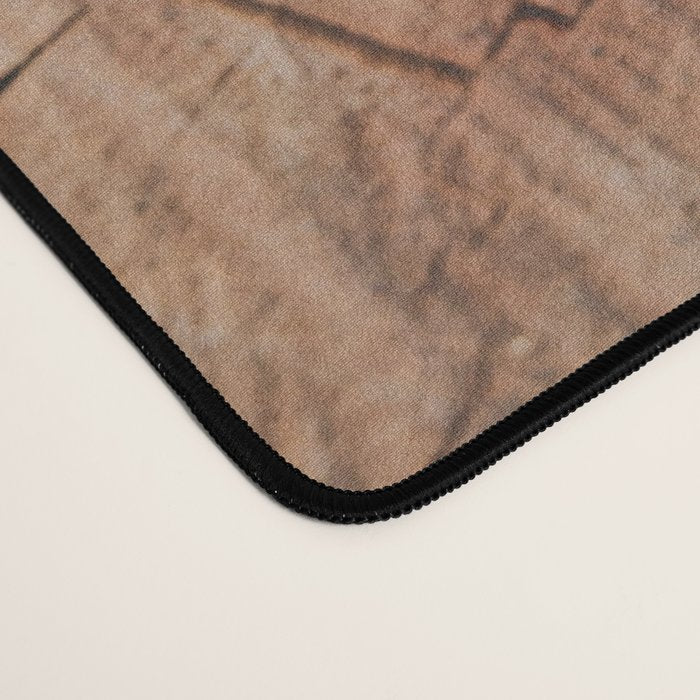 Tree Rings Rustic Cabin Lodge Raw Wood Desk Mat Gallery Image 4