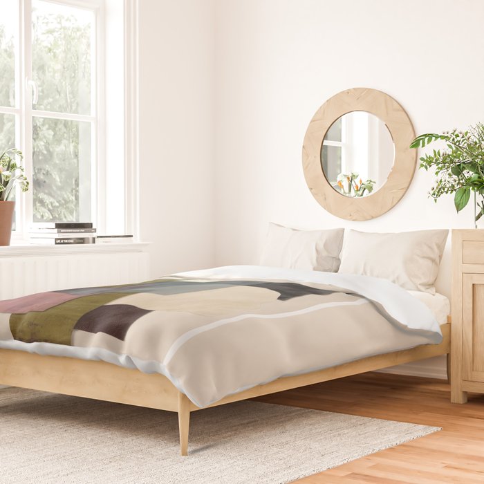 Soft Geometry II Duvet Cover Gallery Image 2