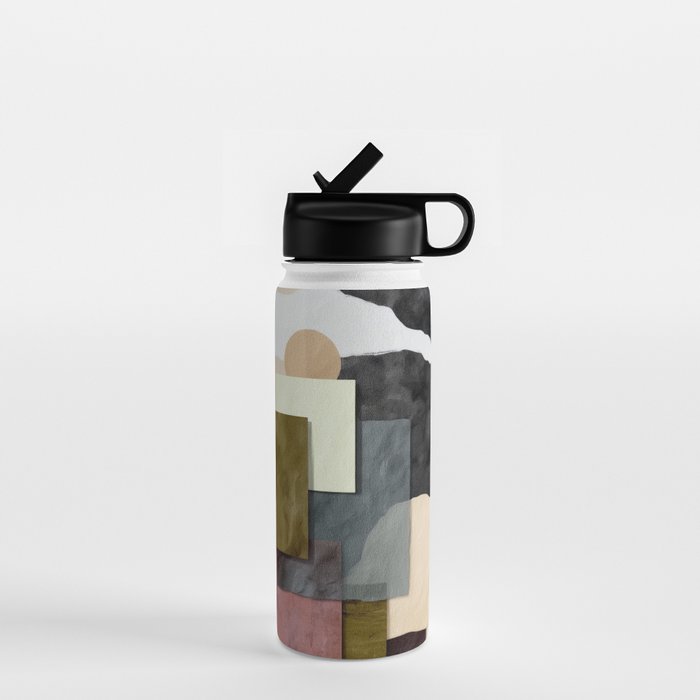 Soft Geometry II Water Bottle Gallery Image 1
