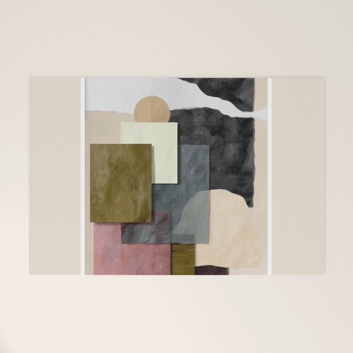 Soft Geometry II Welcome Mat Gallery Image 1
