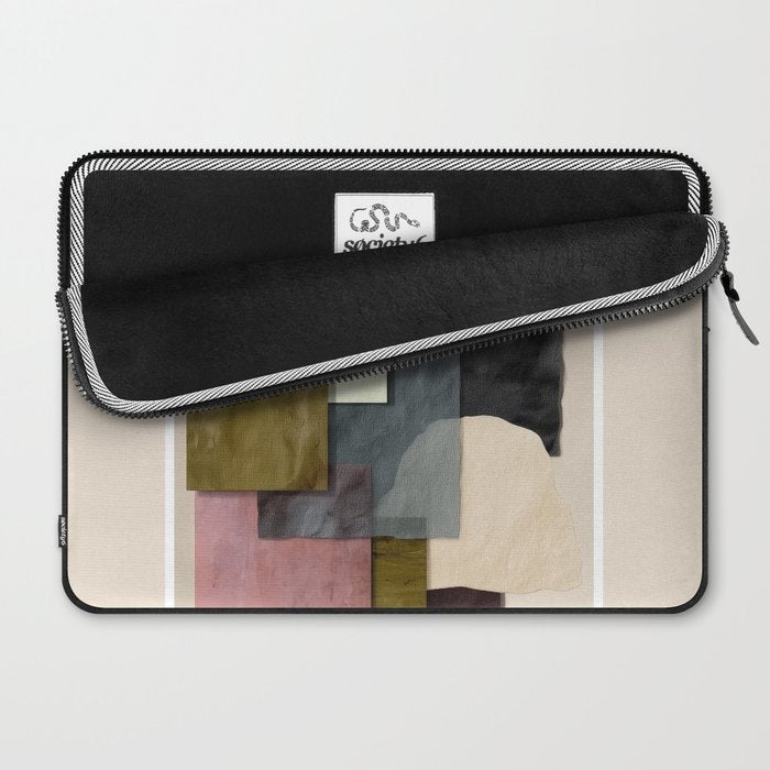 Soft Geometry II Laptop Sleeve Gallery Image 2