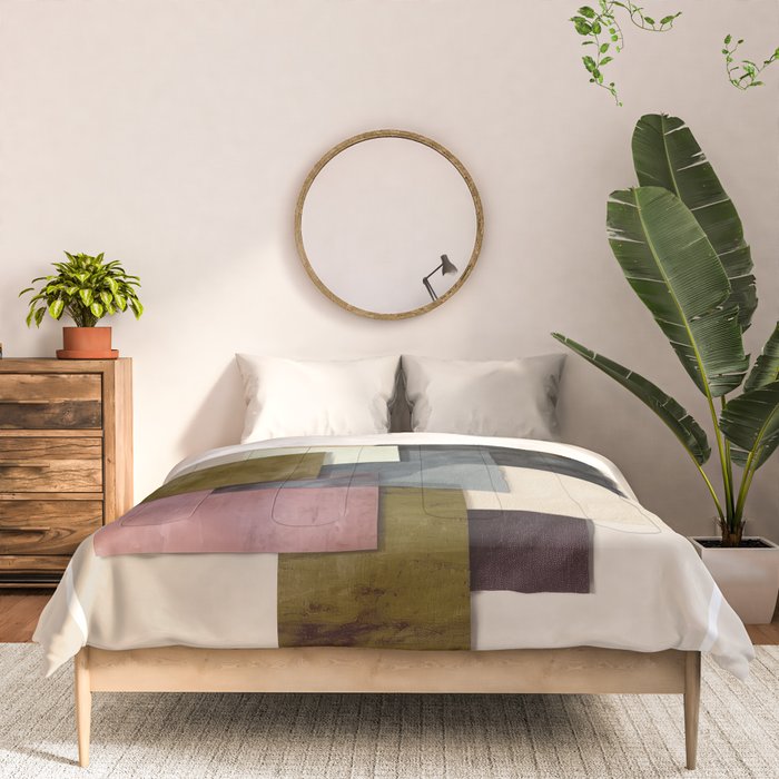 Soft Geometry II Comforter Gallery Image 3