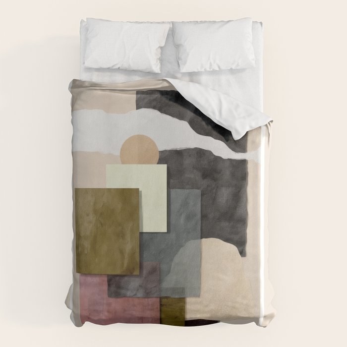 Soft Geometry II Duvet Cover Gallery Image 6