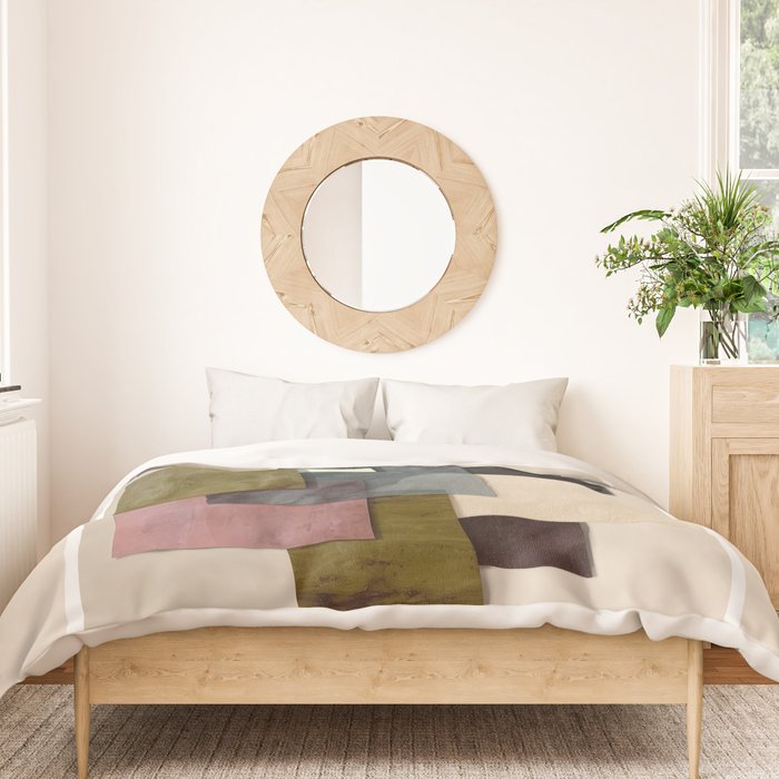 Soft Geometry II Duvet Cover Gallery Image 3
