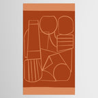 Abstract Line Shapes Tablecloth Gallery Image 2