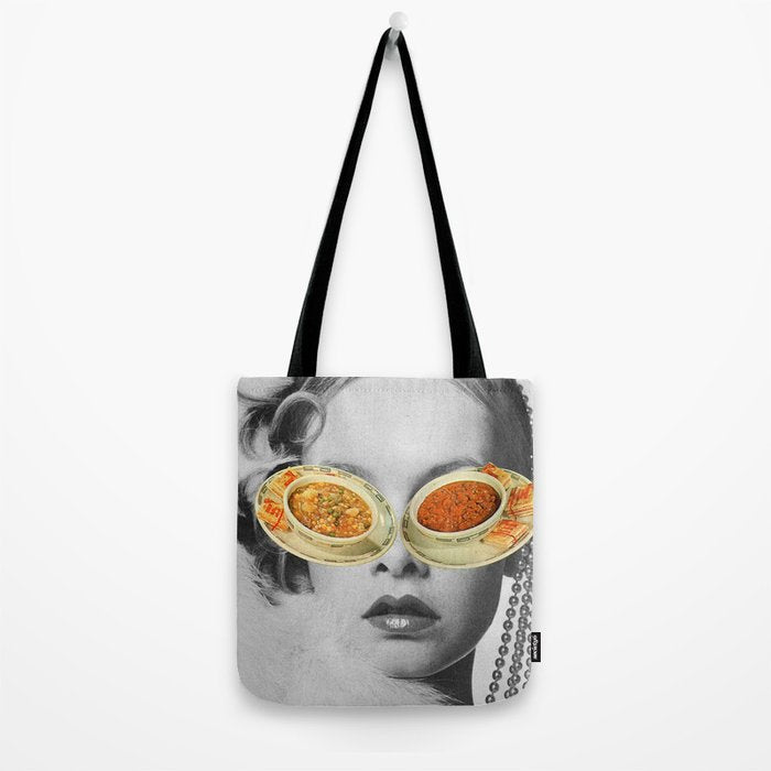 Hungry Eyes - Soup Sunglasses Tote Bag Gallery Image 2