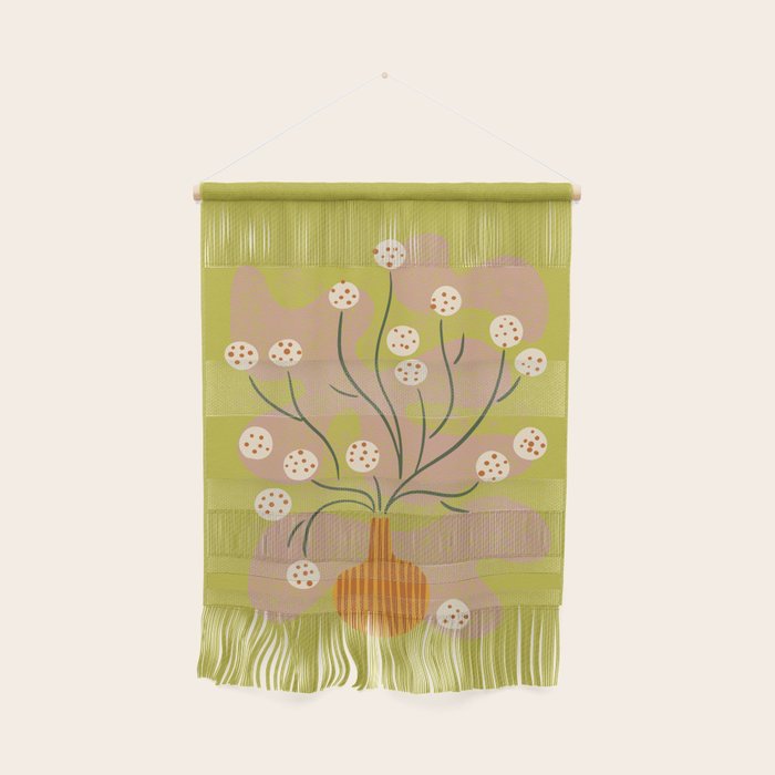 Round Flower Still Life Wall Hanging Gallery Image 1