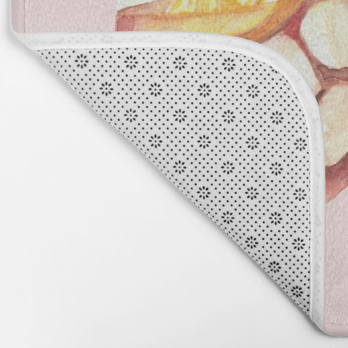 Aperol Spritz: Retro Classic Cocktail 01 Bath Mat Gallery Image 2