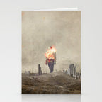 These cities burned my soul Stationery Card Gallery Image 2