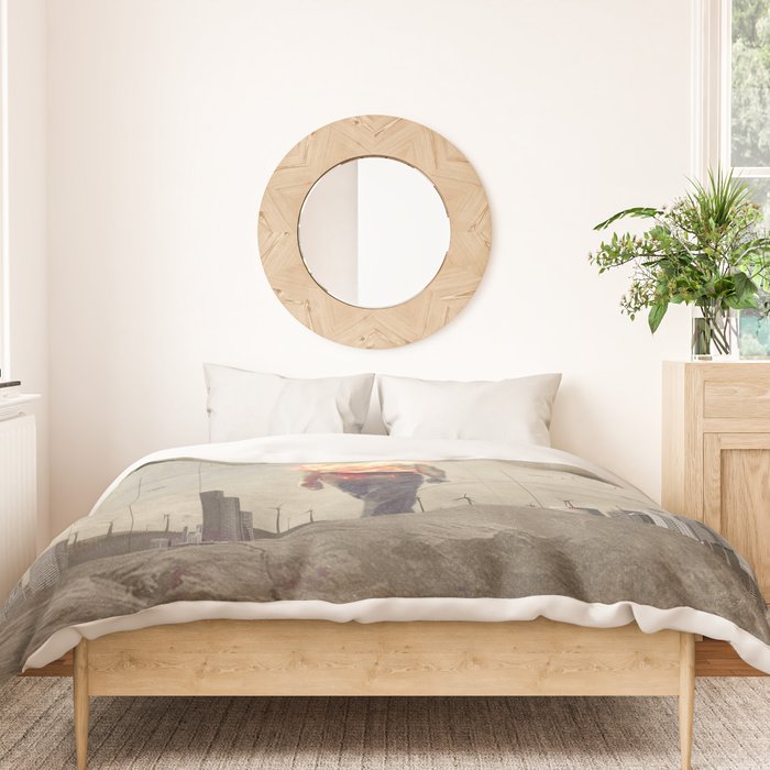 These cities burned my soul Duvet Cover Gallery Image 3