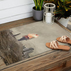 These cities burned my soul Outdoor Rug Gallery Image 2