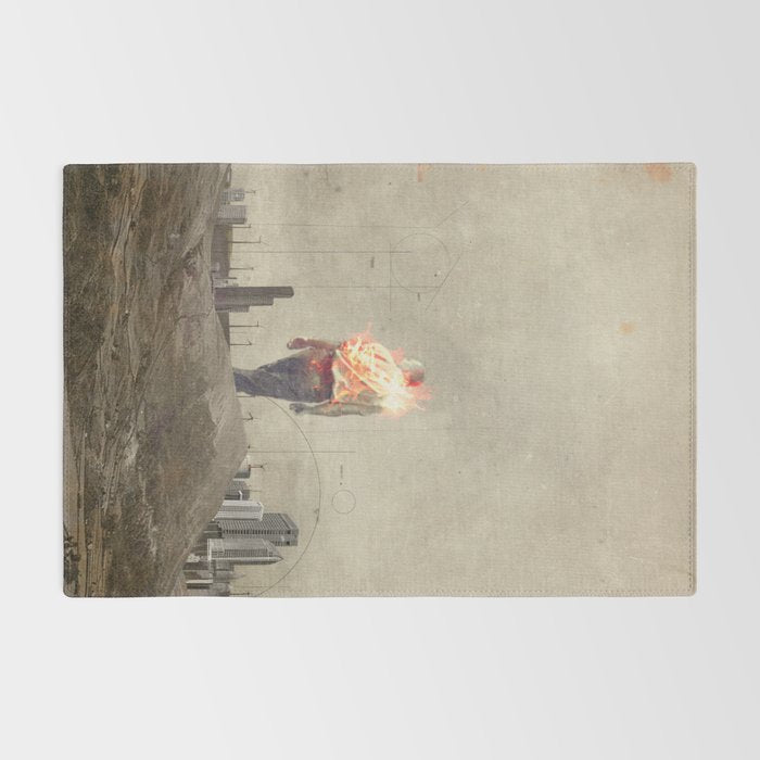 These cities burned my soul Rug Gallery Image 2