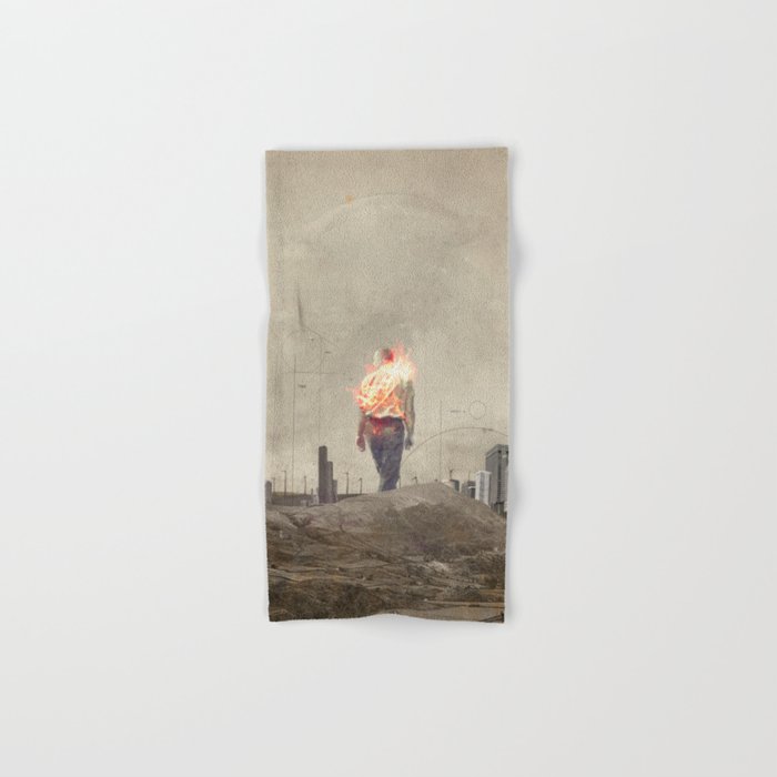 These cities burned my soul Bath Towel Gallery Image 1