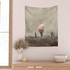 These cities burned my soul Wall Tapestry Gallery Image 2