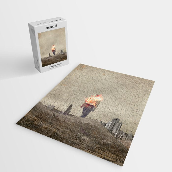 These cities burned my soul Jigsaw Puzzle Gallery Image 2