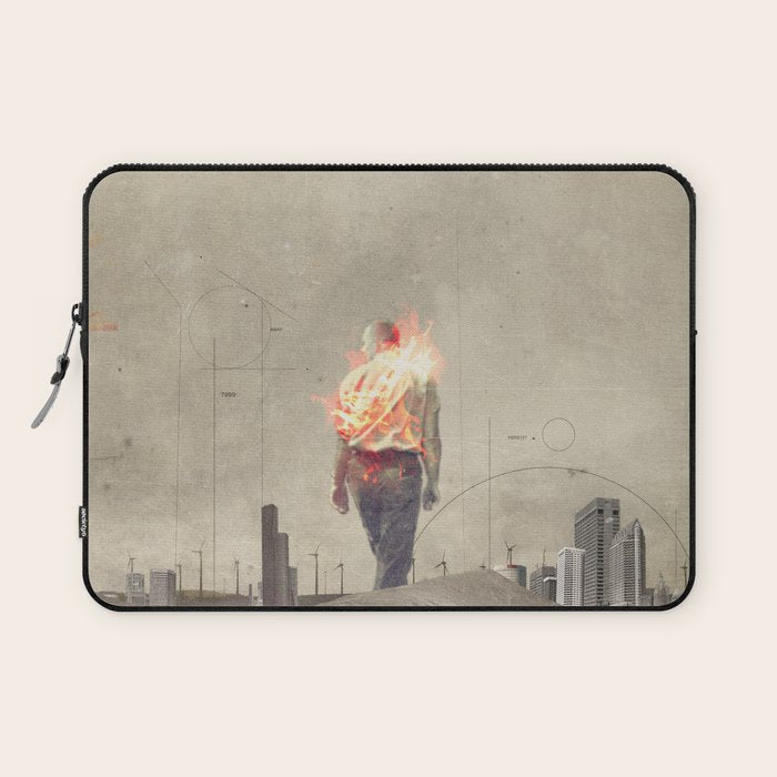 These cities burned my soul Laptop Sleeve Gallery Image 1