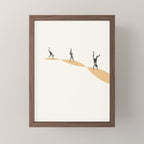 Follow my lead Mini Art Print Gallery Image 2