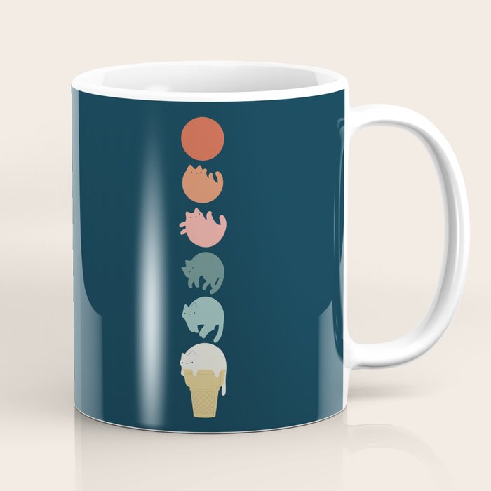 Cat Landscape 181: Cooling Down Coffee Mug Gallery Image 1