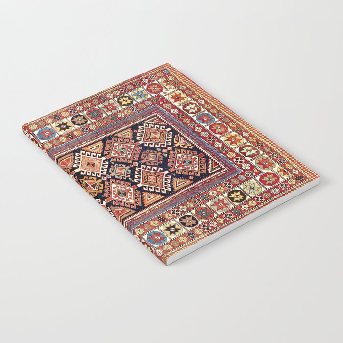Shirvan East Caucasian Antique Rug Print Notebook Gallery Image 2
