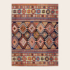 Shirvan East Caucasian Antique Rug Print Poster Gallery Image 4