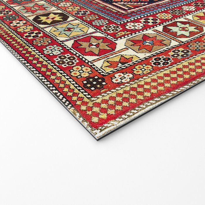 Shirvan East Caucasian Antique Rug Print Welcome Mat Gallery Image 2