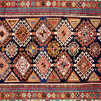 Shirvan East Caucasian Antique Rug Print Coffee Mug Gallery Image 2