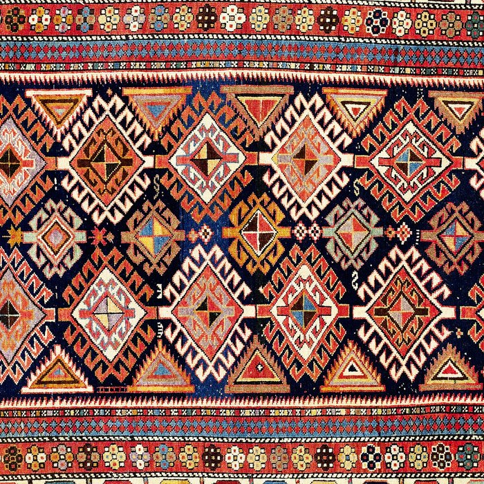 Shirvan East Caucasian Antique Rug Print Coffee Mug Gallery Image 2