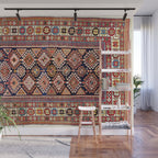 Shirvan East Caucasian Antique Rug Print Wall Mural Gallery Image 1