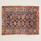 Shirvan East Caucasian Antique Rug Print Jigsaw Puzzle Gallery Image 1