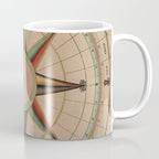 Vintage Compass Rose Diagram (1664) Coffee Mug Gallery Image 1