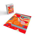 Orange Happy Girl and Cute Duck Jigsaw Puzzle Gallery Image 2