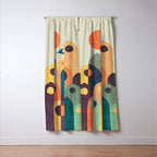 Ancient city Window Curtain Gallery Image 3