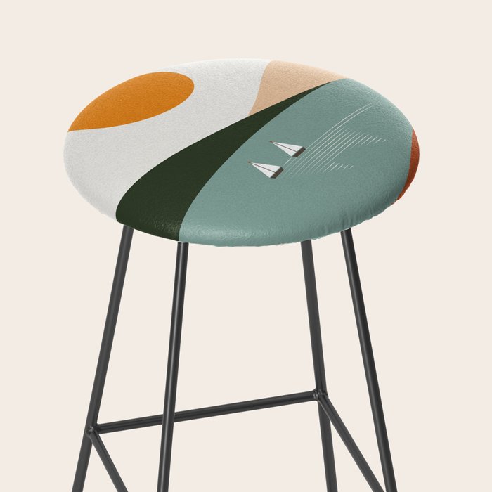 Cat Landscape 81 Stool Gallery Image 2