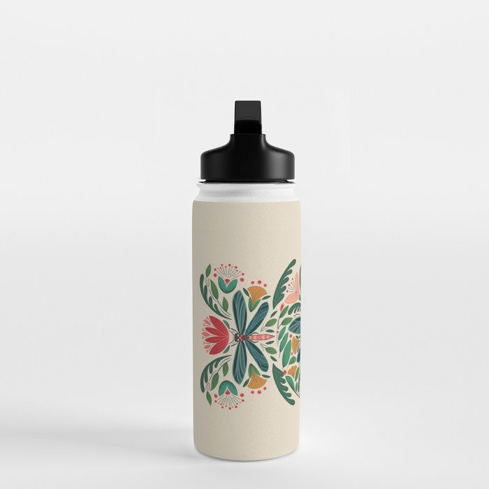 Dragonfly Folk Design Water Bottle Gallery Image 3