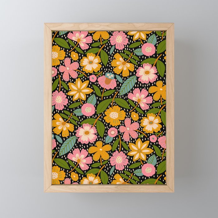 Floral Jungle  Mini Art Print Gallery Image 1