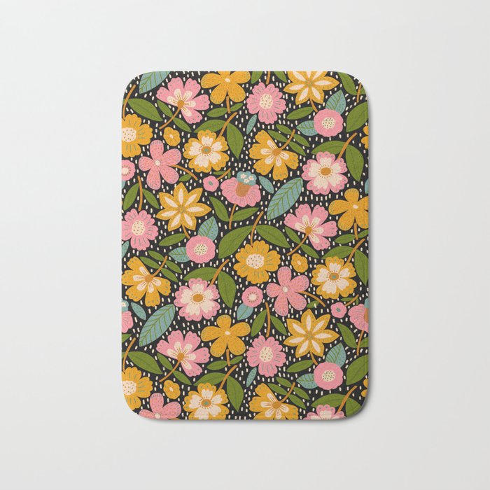 Floral Jungle  Bath Mat Gallery Image 1