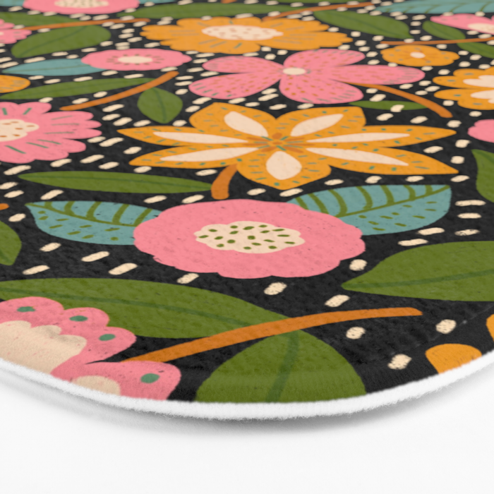 Floral Jungle  Bath Mat Gallery Image 3