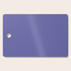 Veri Peri Solid Color Plain Perowinkle Blue Modern Abstract  Cutting Board Gallery Image 1