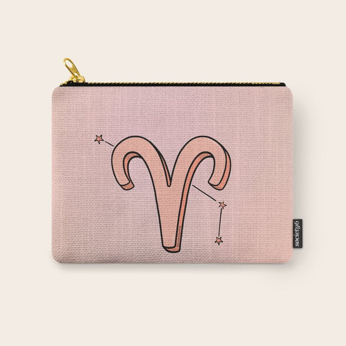 Aries Symbol Carry All Pouch Gallery Image 1