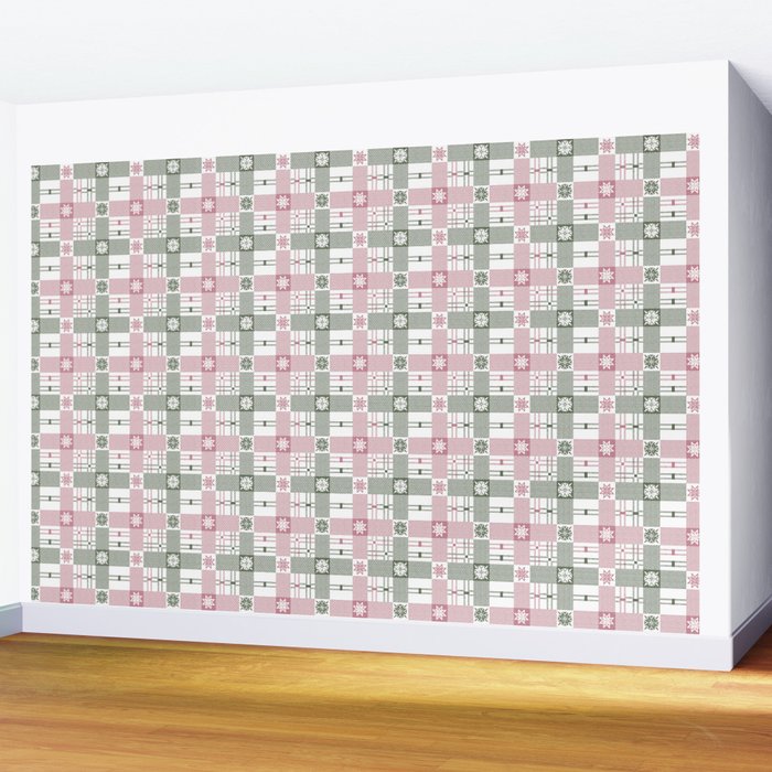 Holiday Nordic Warmth Wall Mural Gallery Image 2