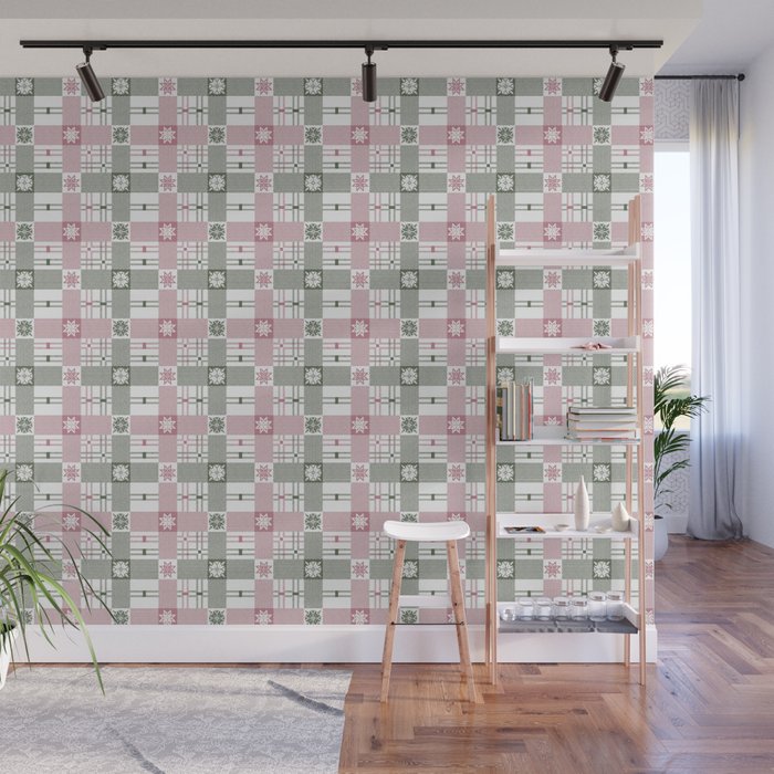 Holiday Nordic Warmth Wall Mural Gallery Image 1