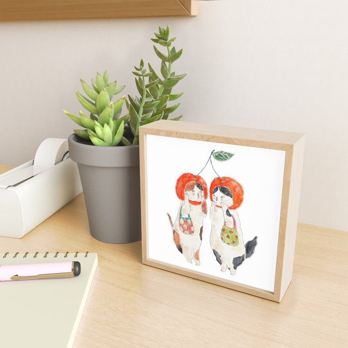 Sakurando madam nyanco Mini Art Print Gallery Image 2