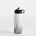 Foggy Pine Trees 3 Water Bottle Gallery Image 1